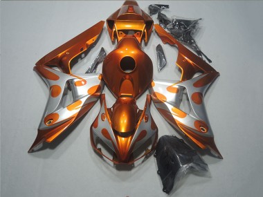 Orange 2006-2007 Honda CBR1000RR Motorcycle Fairings