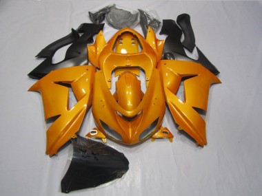 Orange 2006-2007 Kawasaki ZX10R Motorcycle Fairing