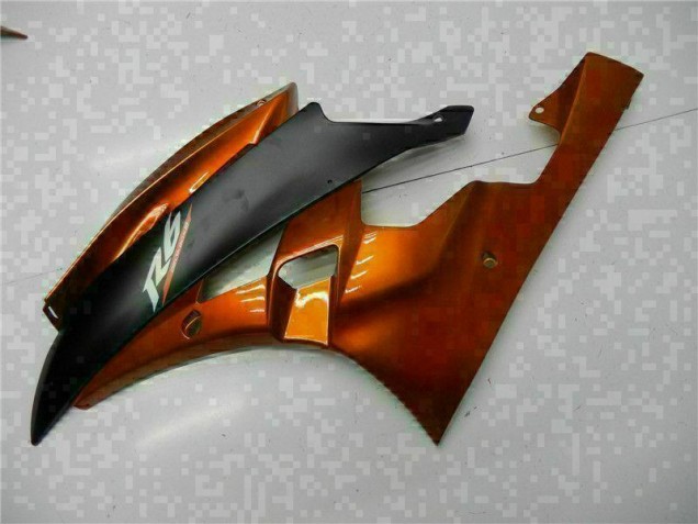 Orange 2006-2007 Yamaha YZF R6 Motorcycle Fairings Orange 2006-2007 Yamaha YZF R6 Motorcycle Fairings