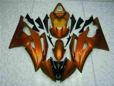 Orange 2008-2016 Yamaha YZF R6 Motorcycle Fairing