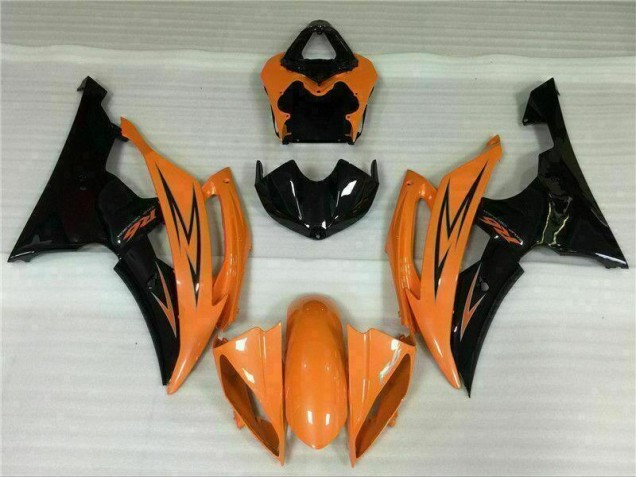 Orange 2008-2016 Yamaha YZF R6 Motorcycle Fairings Orange 2008-2016 Yamaha YZF R6 Motorcycle Fairings