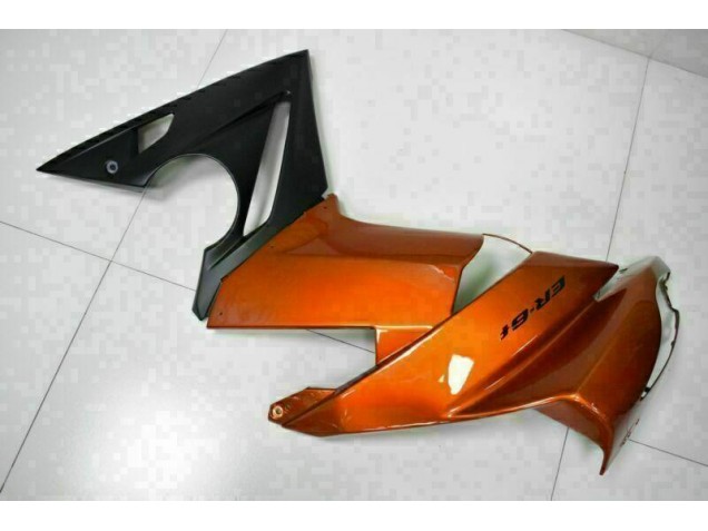 Orange 2009-2011 Kawasaki EX650 Motorcycle Fairings Orange 2009-2011 Kawasaki EX650 Motorcycle Fairings