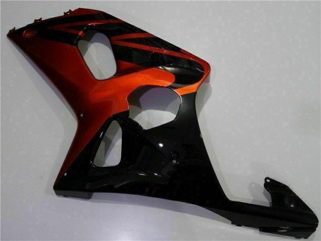 Orange Black 2000-2002 Suzuki GSXR 1000 Motorcycle Fairings Orange Black 2000-2002 Suzuki GSXR 1000 Motorcycle Fairings