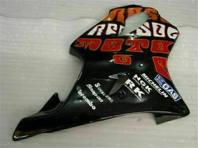 Orange Black 2001-2003 Honda CBR600 F4i Motorcycle Fairing Orange Black 2001-2003 Honda CBR600 F4i Motorcycle Fairing