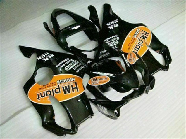 Orange Black 2001-2003 Honda CBR600 F4i Motorcycle Fairings Orange Black 2001-2003 Honda CBR600 F4i Motorcycle Fairings