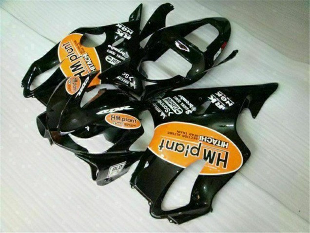 Orange Black 2001-2003 Honda CBR600 F4i Motorcycle Fairings Orange Black 2001-2003 Honda CBR600 F4i Motorcycle Fairings