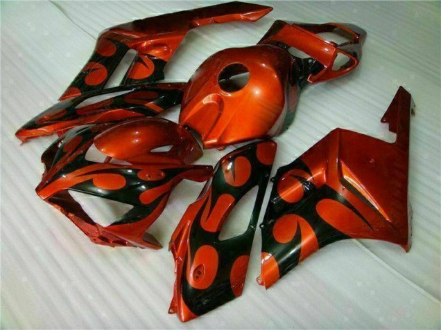 Orange Black 2004-2005 Honda CBR1000RR Motorcycle Fairing Orange Black 2004-2005 Honda CBR1000RR Motorcycle Fairing