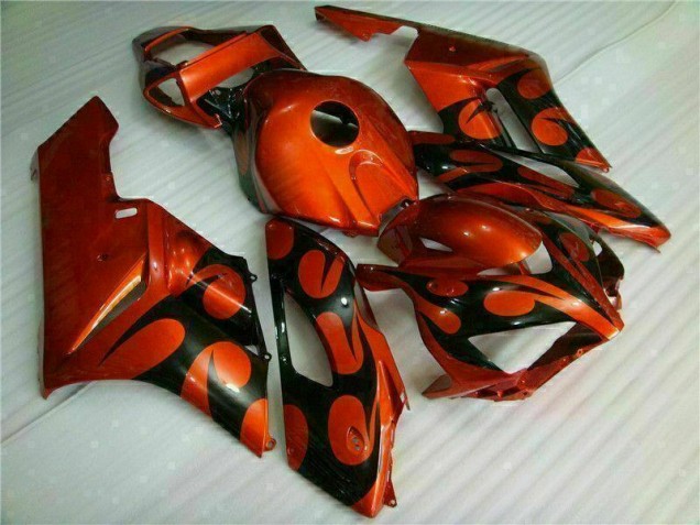 Orange Black 2004-2005 Honda CBR1000RR Motorcycle Fairing Orange Black 2004-2005 Honda CBR1000RR Motorcycle Fairing