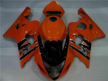 Orange Black 2004-2005 Suzuki GSXR 600/750 Motorcycle Bodywork