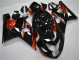 Orange Black 2004-2005 Suzuki GSXR 600/750 Motorcycle Fairing Orange Black 2004-2005 Suzuki GSXR 600/750 Motorcycle Fairing