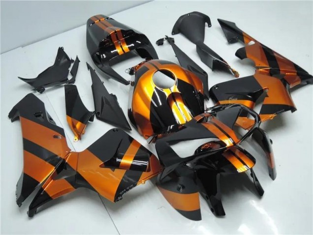 Orange Black 2005-2006 Honda CBR600RR Motorcycle Fairing Kits Orange Black 2005-2006 Honda CBR600RR Motorcycle Fairing Kits
