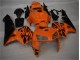Orange Black 2005-2006 Honda CBR600RR Motorcycle Fairing Orange Black 2005-2006 Honda CBR600RR Motorcycle Fairing