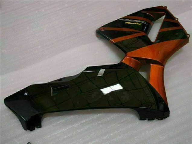 Orange Black 2005-2006 Honda CBR600RR Motorcycle Fairings Orange Black 2005-2006 Honda CBR600RR Motorcycle Fairings