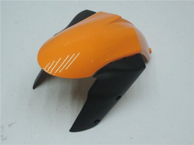 Orange Black 2005-2006 Kawasaki ZX6R Motorcycle Fairings Orange Black 2005-2006 Kawasaki ZX6R Motorcycle Fairings