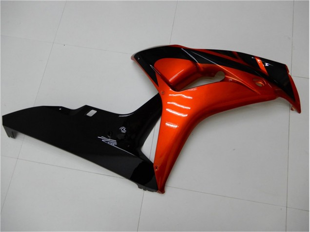 Orange Black 2006-2007 Honda CBR1000RR Motorcycle Fairings Orange Black 2006-2007 Honda CBR1000RR Motorcycle Fairings