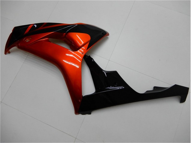 Orange Black 2006-2007 Honda CBR1000RR Motorcycle Fairings Orange Black 2006-2007 Honda CBR1000RR Motorcycle Fairings