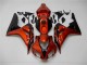 Orange Black 2006-2007 Honda CBR1000RR Motorcycle Fairings Orange Black 2006-2007 Honda CBR1000RR Motorcycle Fairings