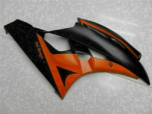Orange Black 2006-2007 Yamaha YZF R6 Motorcycle Fairings Orange Black 2006-2007 Yamaha YZF R6 Motorcycle Fairings