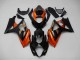 Orange Black 2007-2008 Suzuki GSXR 1000 Motorcycle Fairings Orange Black 2007-2008 Suzuki GSXR 1000 Motorcycle Fairings