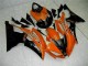 Orange Black 2008-2016 Yamaha YZF R6 Motorcycle Fairings Orange Black 2008-2016 Yamaha YZF R6 Motorcycle Fairings