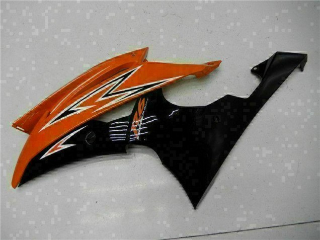 Orange Black 2008-2016 Yamaha YZF R6 Motorcycle Fairings Orange Black 2008-2016 Yamaha YZF R6 Motorcycle Fairings