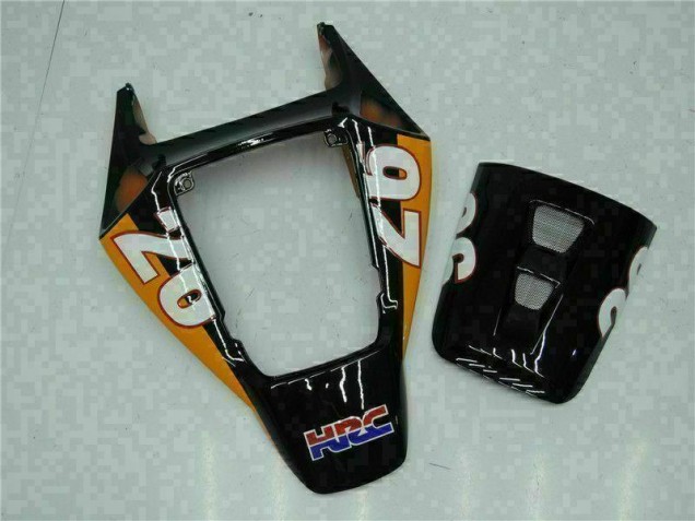 Orange Black Repsol 2004-2005 Honda CBR1000RR Motorcycle Bodywork Orange Black Repsol 2004-2005 Honda CBR1000RR Motorcycle Bodywork