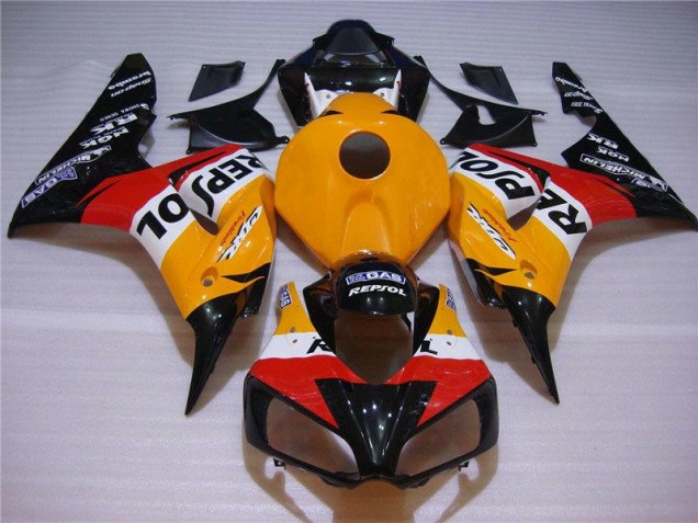 Orange Black Repsol 2004-2005 Honda CBR1000RR Motorcycle Fairing Orange Black Repsol 2004-2005 Honda CBR1000RR Motorcycle Fairing