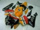 Orange Black Repsol 2005-2006 Honda CBR600RR Motorcycle Bodywork Orange Black Repsol 2005-2006 Honda CBR600RR Motorcycle Bodywork