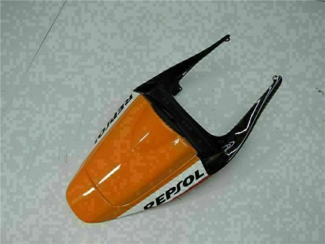 Orange Black Repsol 2005-2006 Honda CBR600RR Motorcycle Bodywork Orange Black Repsol 2005-2006 Honda CBR600RR Motorcycle Bodywork