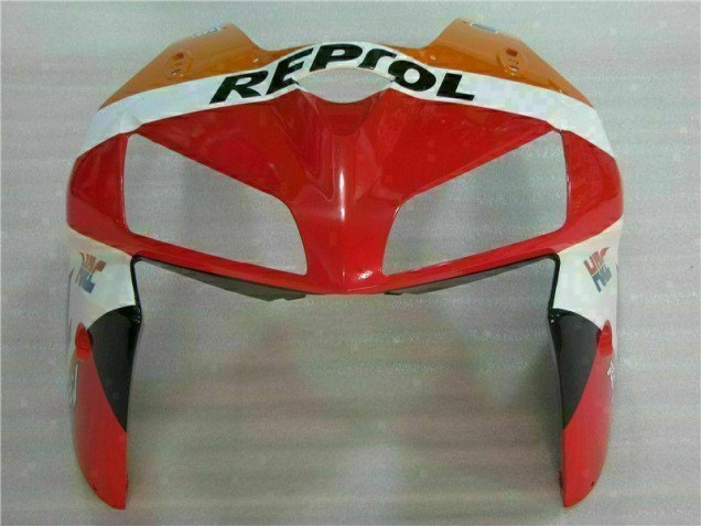 Orange Black Repsol 2005-2006 Honda CBR600RR Motorcycle Fairing