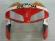 Orange Black Repsol 2005-2006 Honda CBR600RR Motorcycle Fairing