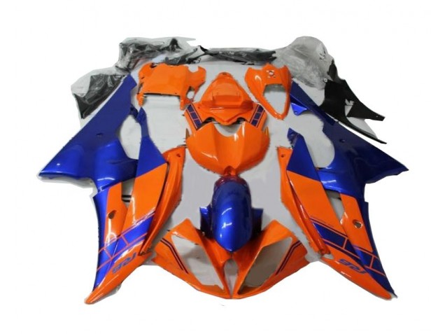 Orange Blue 2008-2016 Yamaha YZF R6 Motorcycle Fairings Orange Blue 2008-2016 Yamaha YZF R6 Motorcycle Fairings
