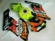 Orange Green 2004-2005 Honda CBR1000RR Motorcycle Fairings Orange Green 2004-2005 Honda CBR1000RR Motorcycle Fairings