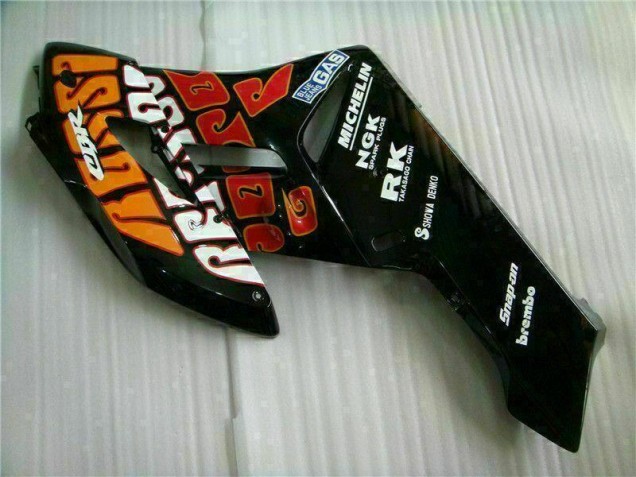 Orange Green 2004-2005 Honda CBR1000RR Motorcycle Fairings Orange Green 2004-2005 Honda CBR1000RR Motorcycle Fairings
