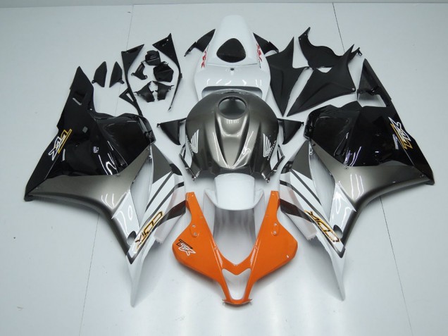 Orange Grey Black 2009-2012 Honda CBR600RR Motorcycle Fairings Orange Grey Black 2009-2012 Honda CBR600RR Motorcycle Fairings