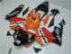 Orange Red Black Repsol 2003-2004 Honda CBR600RR Motorcycle Fairings Orange Red Black Repsol 2003-2004 Honda CBR600RR Motorcycle Fairings