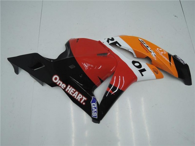 Orange Red Black Repsol 2009-2012 Honda CBR600RR Motorcycle Fairings Orange Red Black Repsol 2009-2012 Honda CBR600RR Motorcycle Fairings