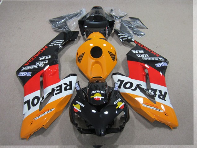 Orange Red Repsol 2004-2005 Honda CBR1000RR Motorcycle Fairings Orange Red Repsol 2004-2005 Honda CBR1000RR Motorcycle Fairings
