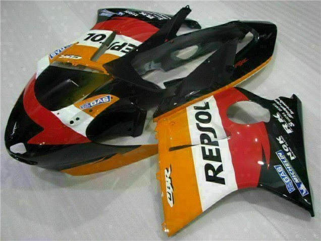 Orange Repsol 1996-2007 Honda CBR1100XX Motorcycle Fairings Orange Repsol 1996-2007 Honda CBR1100XX Motorcycle Fairings