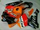 Orange Repsol 2003-2004 Honda CBR600RR Motorcycle Fairings Orange Repsol 2003-2004 Honda CBR600RR Motorcycle Fairings