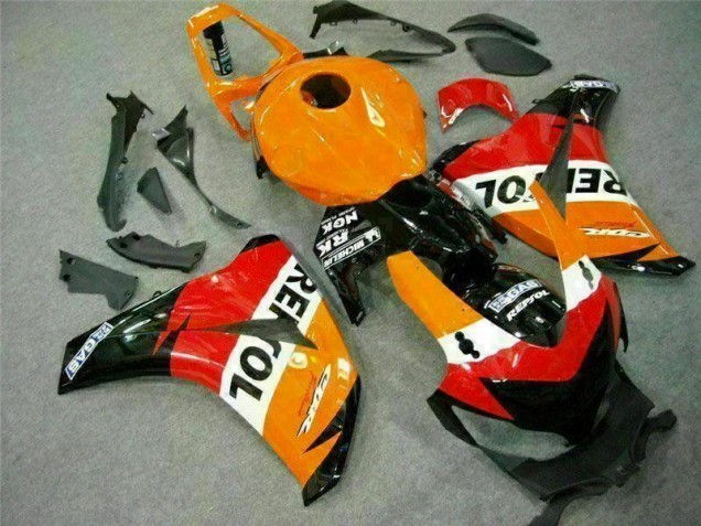 Orange Repsol 2008-2011 Honda CBR1000RR Motorcycle Fairing Kits Orange Repsol 2008-2011 Honda CBR1000RR Motorcycle Fairing Kits