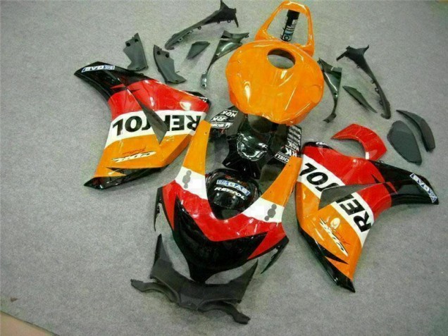Orange Repsol 2008-2011 Honda CBR1000RR Motorcycle Fairing Kits Orange Repsol 2008-2011 Honda CBR1000RR Motorcycle Fairing Kits