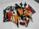 Orange Repsol 2009-2012 Honda CBR600RR Motorcycle Fairings Orange Repsol 2009-2012 Honda CBR600RR Motorcycle Fairings