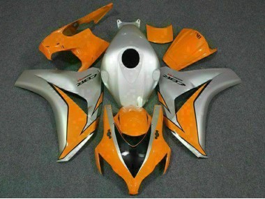Orange Silver 2008-2011 Honda CBR1000RR Motorcycle Bodywork