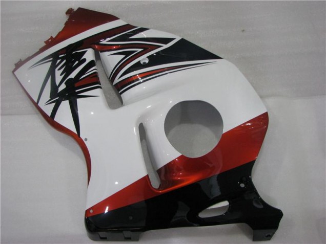 Orange White Black 1996-2007 Suzuki GSXR 1300 Hayabusa Motorcycle Fairings Orange White Black 1996-2007 Suzuki GSXR 1300 Hayabusa Motorcycle Fairings