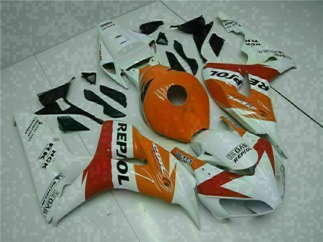 Orange White Repsol 2004-2005 Honda CBR1000RR Motorcycle Fairings Orange White Repsol 2004-2005 Honda CBR1000RR Motorcycle Fairings