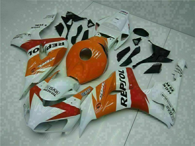Orange White Repsol 2004-2005 Honda CBR1000RR Motorcycle Fairings Orange White Repsol 2004-2005 Honda CBR1000RR Motorcycle Fairings
