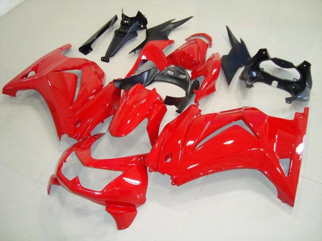 Original Red 2008-2012 Kawasaki ZX250R Motorcycle Fairings Original Red 2008-2012 Kawasaki ZX250R Motorcycle Fairings