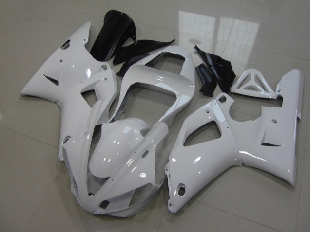 Pearl White 2000-2001 Yamaha YZF R1 Motorcycle Fairings Pearl White 2000-2001 Yamaha YZF R1 Motorcycle Fairings