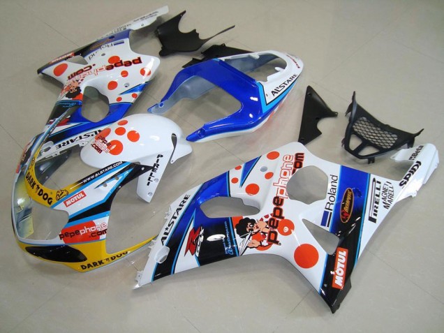 Pepe Phone 2000-2002 Suzuki GSXR 1000 Motorcycle Fairings Pepe Phone 2000-2002 Suzuki GSXR 1000 Motorcycle Fairings
